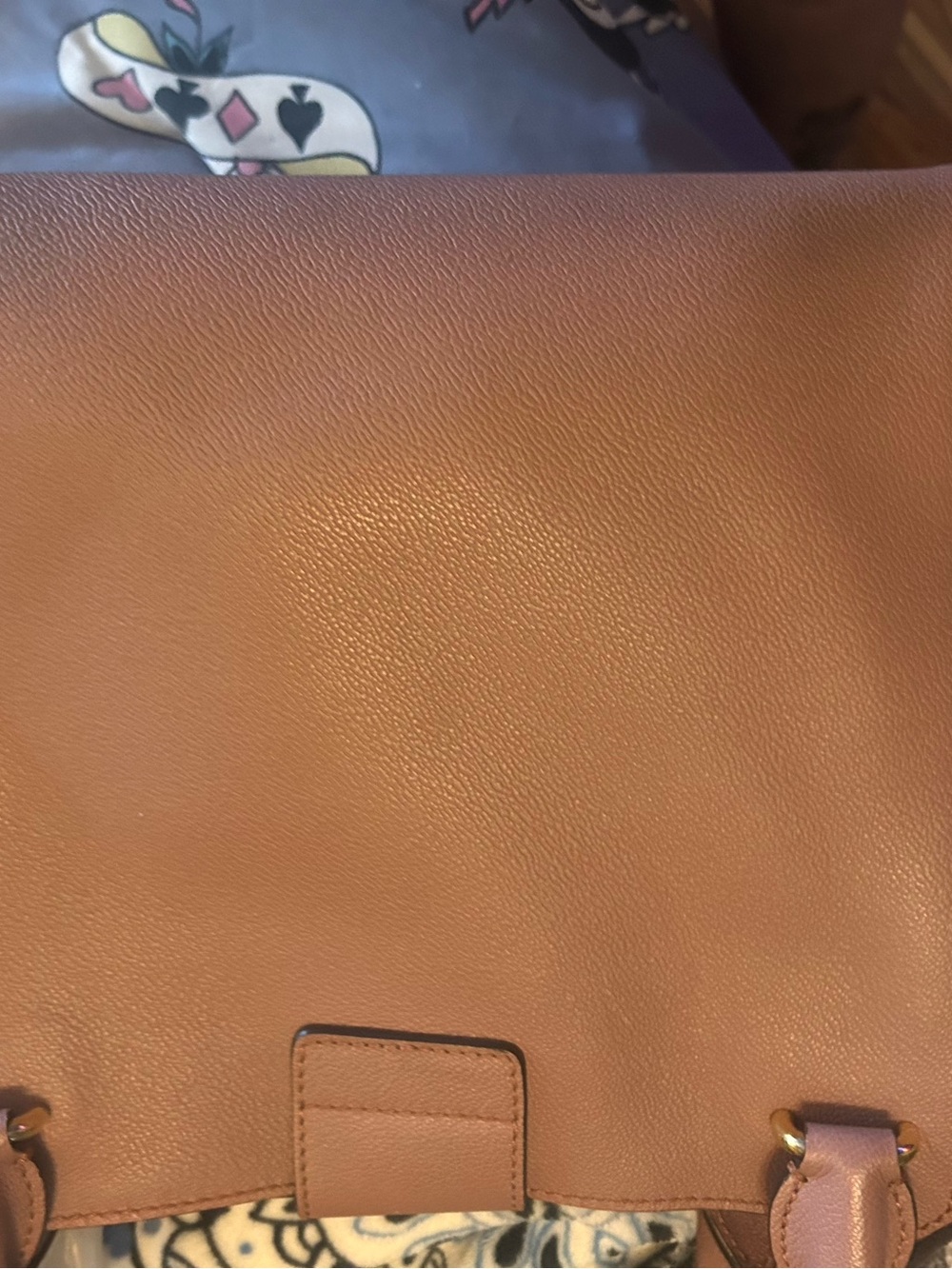 Burberry Dusty Pink Leather Satchel with Signature Check Strap - Picture 12 of 14